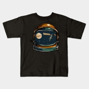 Astronauts point of view Kids T-Shirt